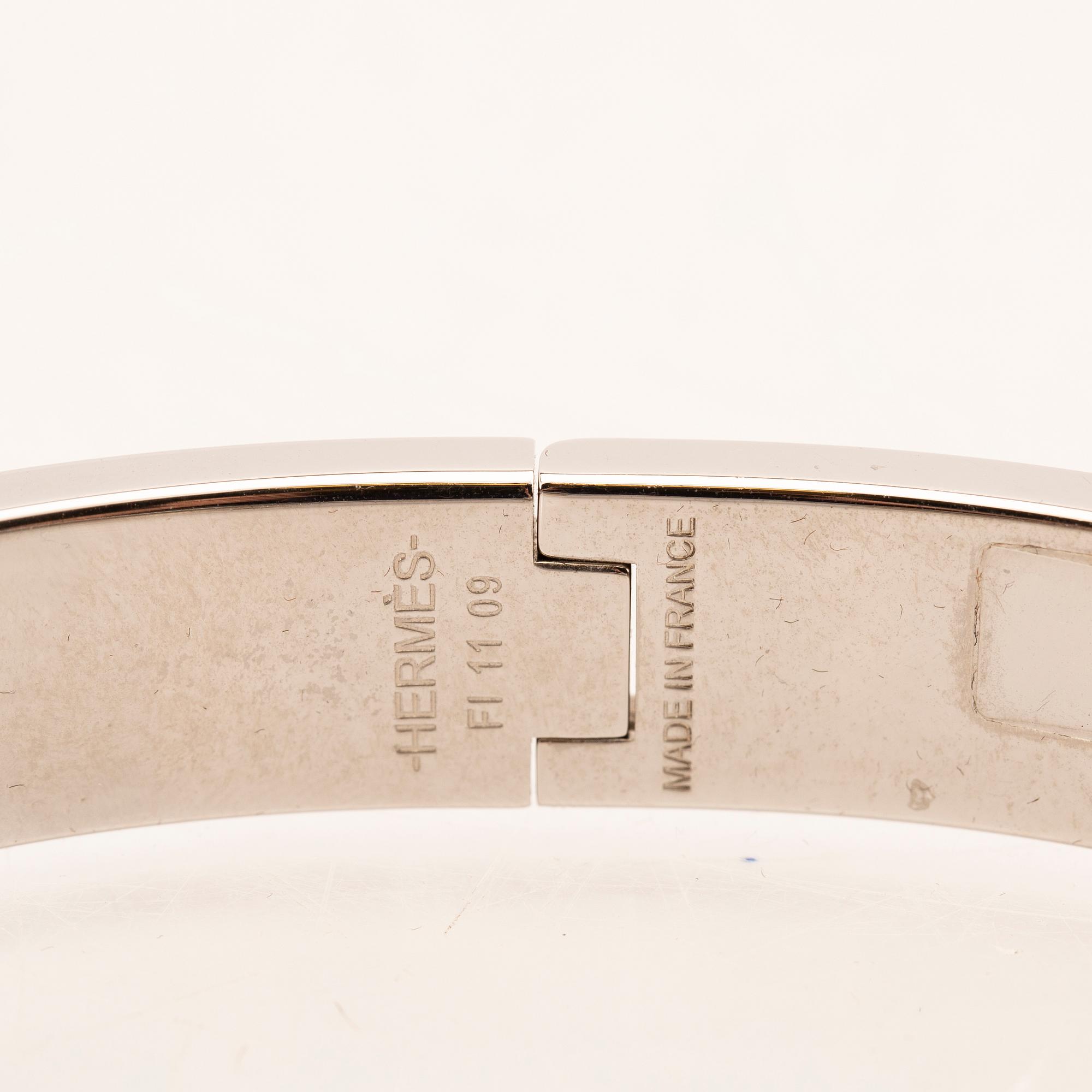 Hermès, armband "Le bracelet clic HH", 2021.