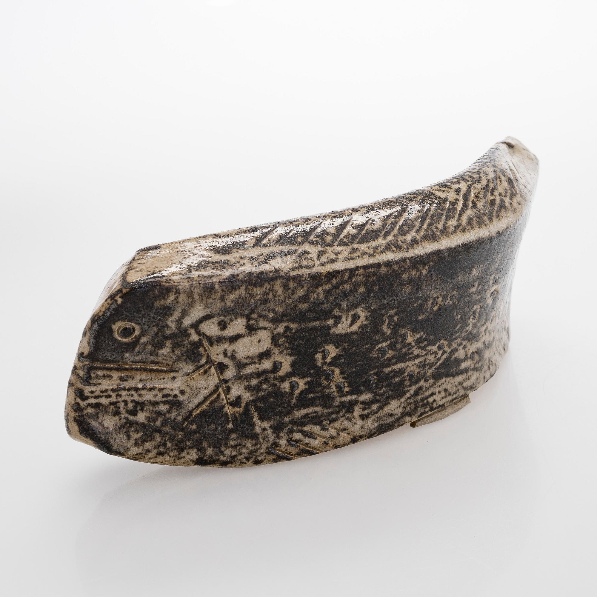 Michael Schilkin, a stoneware sculpture, signed Schilkin.