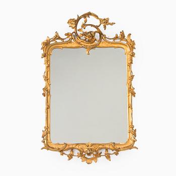 Mirror, Rococo style, second half of the 19th century.