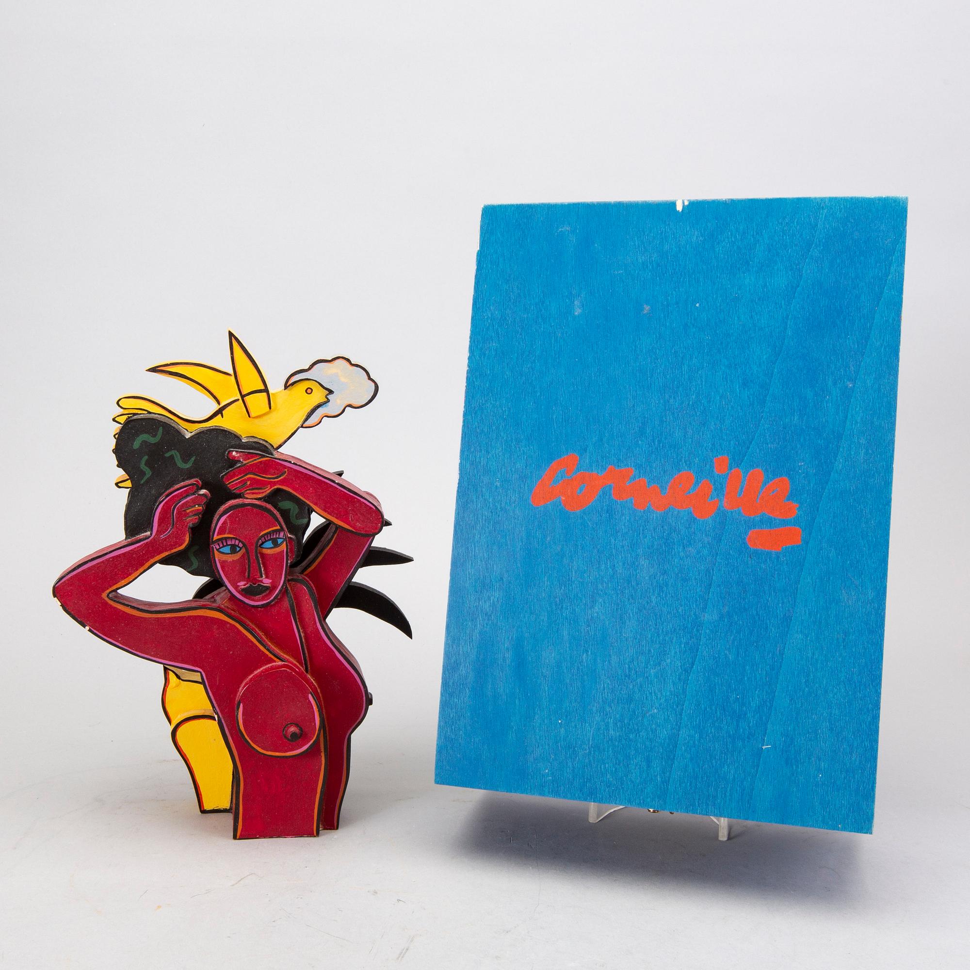 Beverloo Corneille, skulptur signerad och numrerad 608/999.