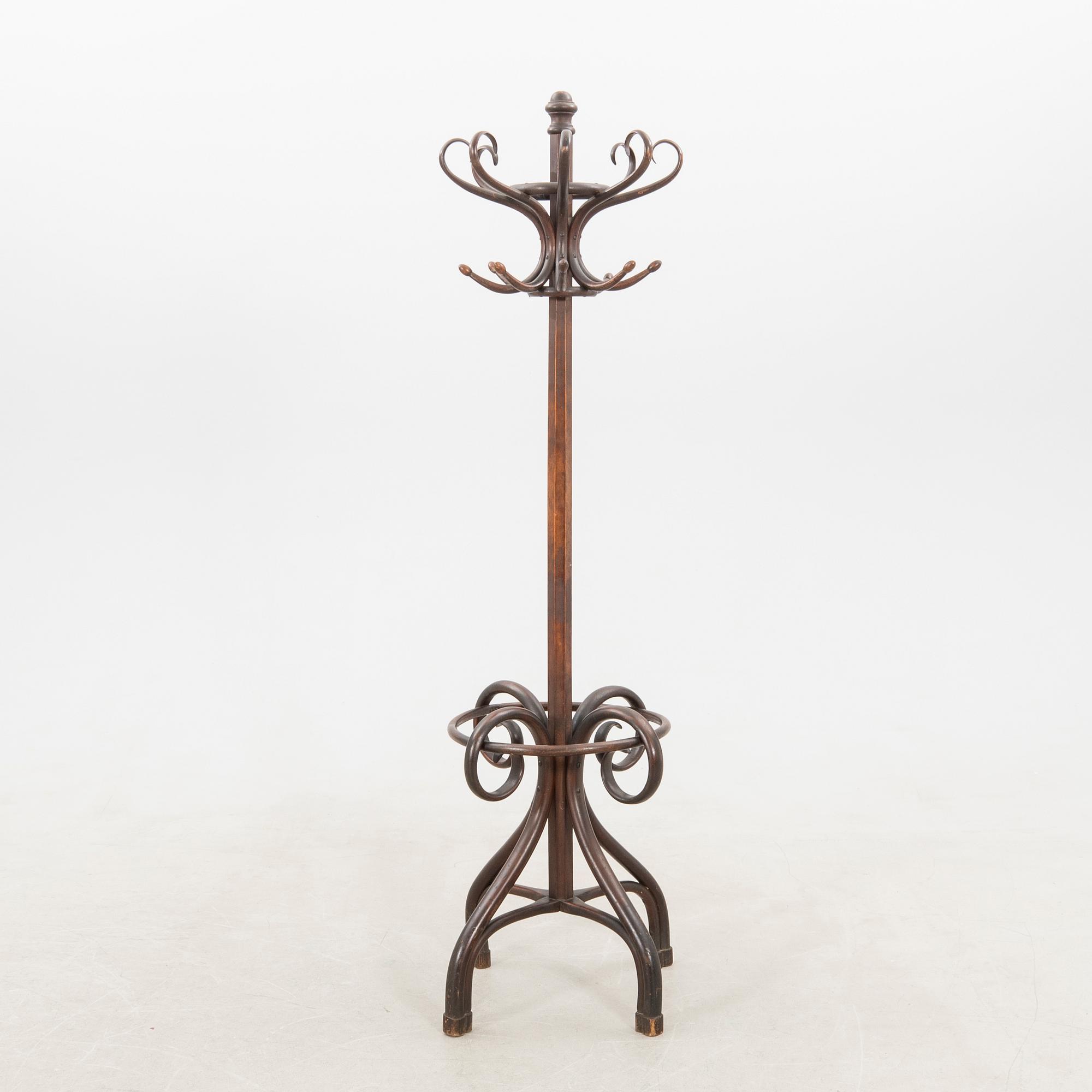 Klädhängare/Tamburmajor Thonet tidigt 1900-tal.