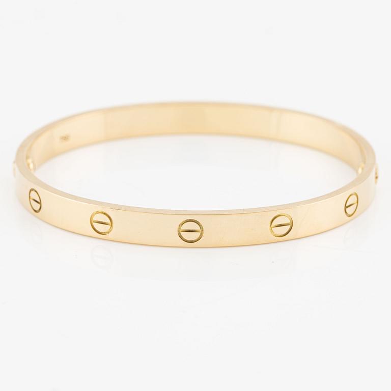 Cartier armband "Love" 18K guld.