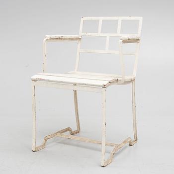 Carl Hörvik, a garden chair, possibly produced by Thulins vagnfabrik, Skillingaryd.