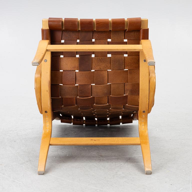 Bruno Mathsson, an 'Eva' armchair, Karl Mathsson Company, 1969.