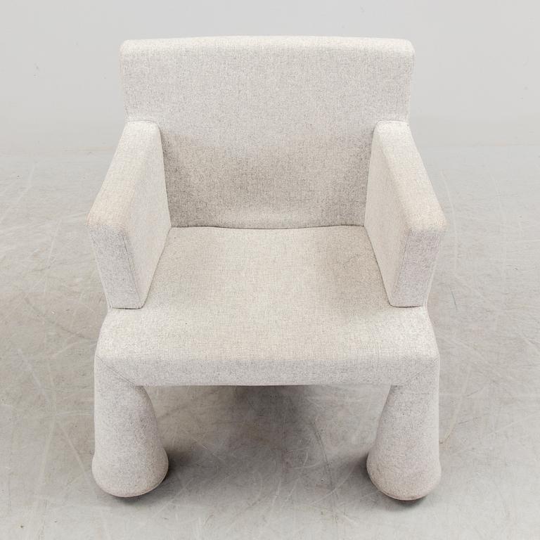 a "V.I.P. chair" by Marcel Wanders for Moooi, deigned in 2000.