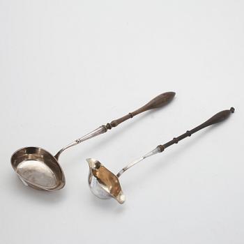 SOPPSLEV, silver, Johan Carlsson, Norrköping, 1836.