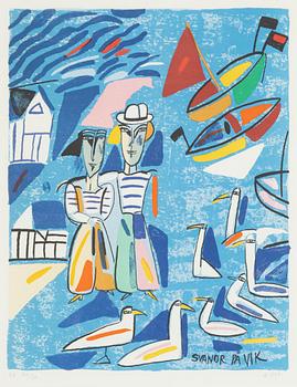 Madeleine Pyk, 'Svanor på vik'.