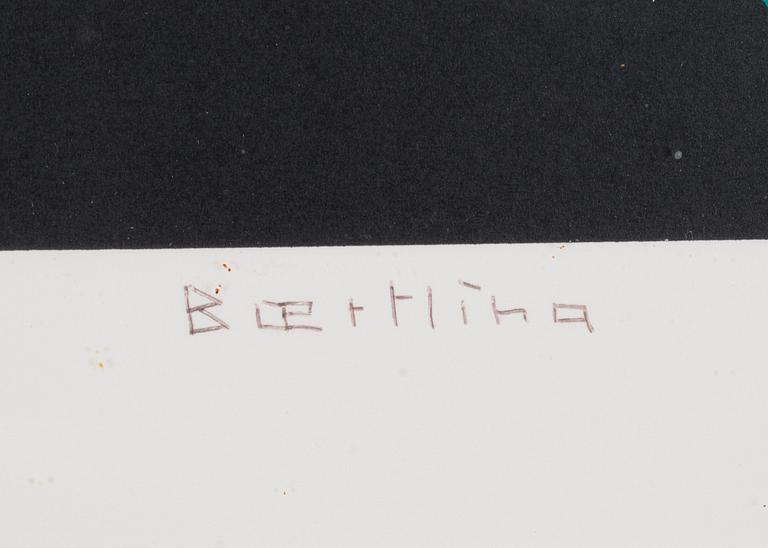 OLLE BAERTLING, färgserigrafi, signerad och numrerad 24/100.
