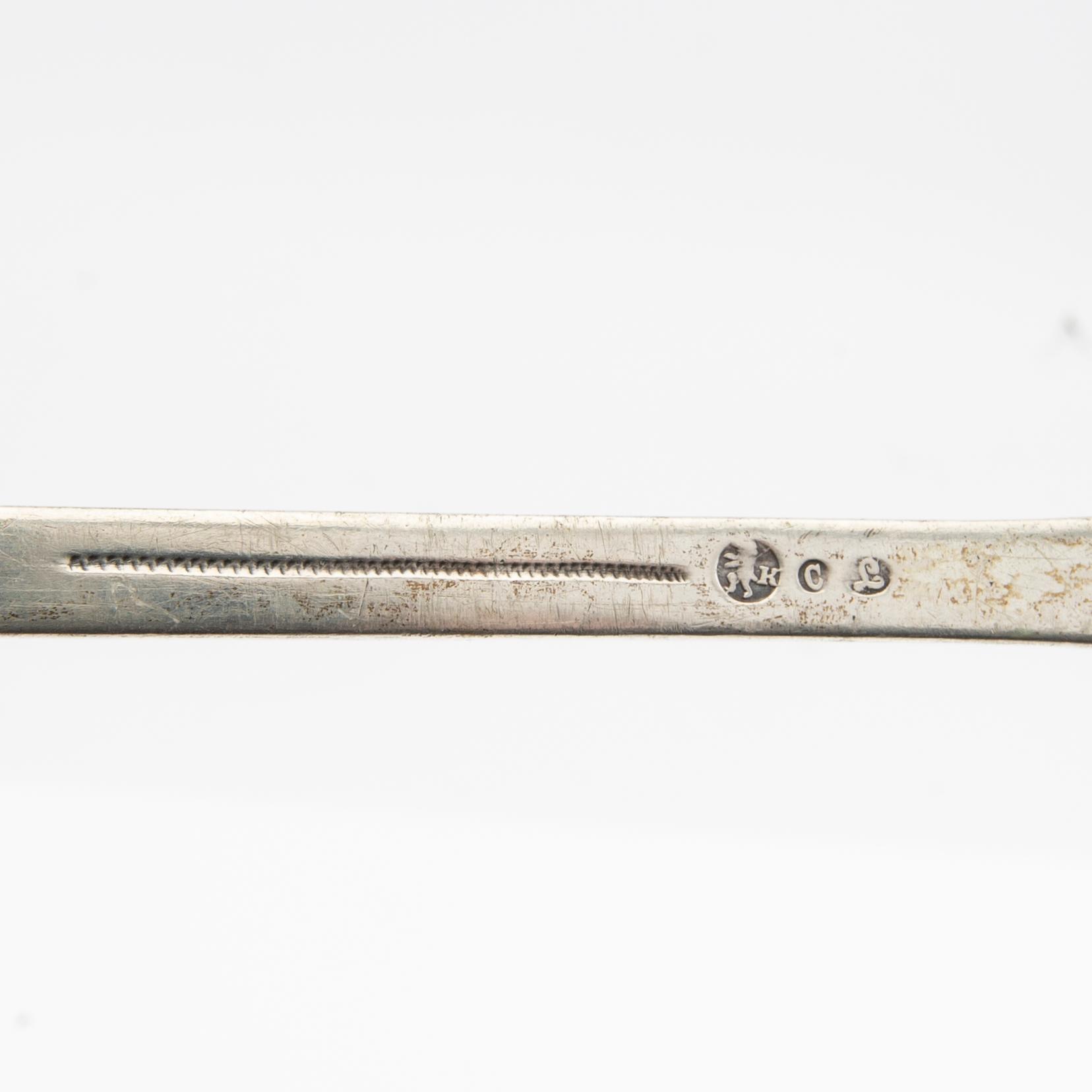 Heinrich Gotthilf Lerchner (1803-1873) Ragusked silver Berlin Germany 1821-1850.