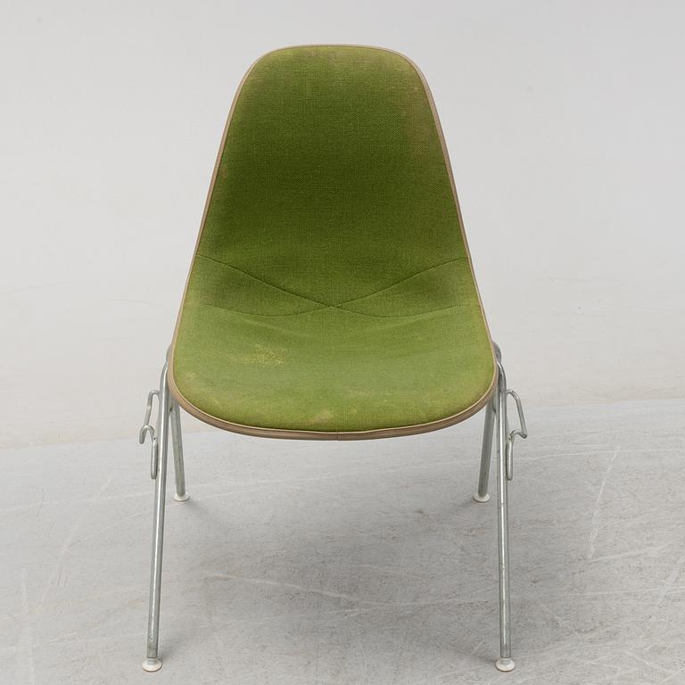 CHARLES & RAY EAMES, five fibre glass chairs from Herman Miller.