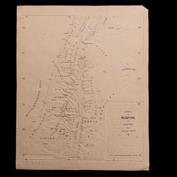 UNDERVISNINGSMATERIAL FÖR SYNSKADADE, 4 st, M. Kunz, Tyskland 1800-talets slut.