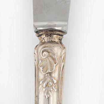 36 pieces of silver cutlery, Vienna, Austria, early 20th Century and GAB MEMA, Eskilstuna, 2007-08.