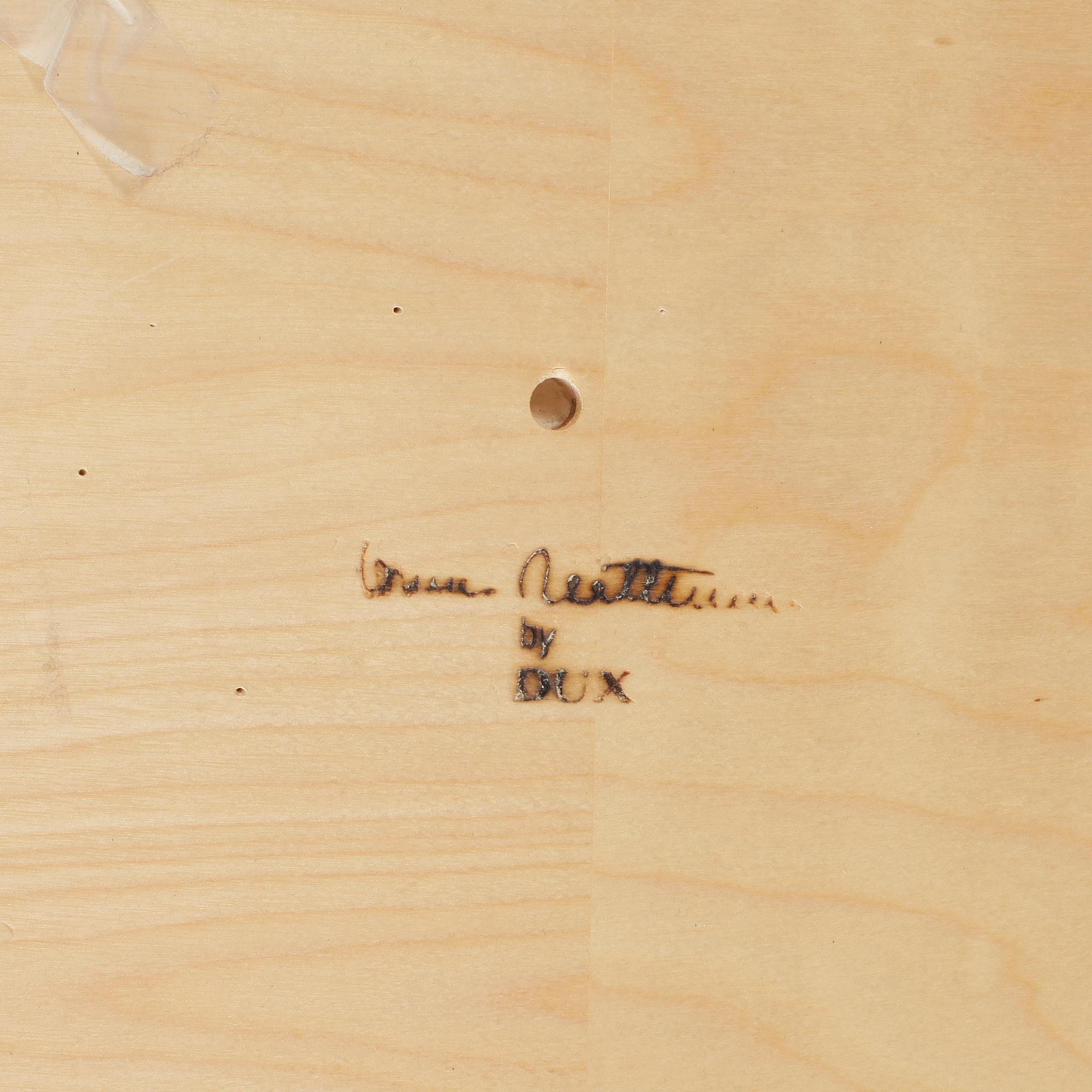 SOFFBORD, "Annika", Bruno Mathsson för Dux. Brännmärkt.