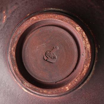 Wilhelm Kåge, a "Farsta" stoneware bowl, Gustavsberg Studio 1950s.