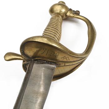 HUGGARE, m/1748, för infanteriet.