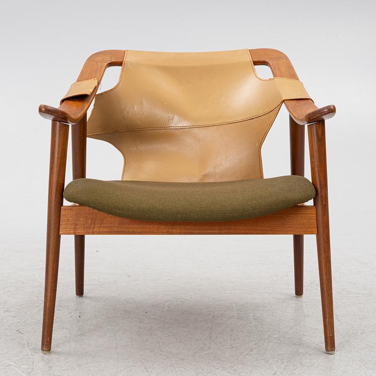 Arne Tideman Ruud, A model 3050 armchair, AS Inventar, Gjövik, 1960s.
