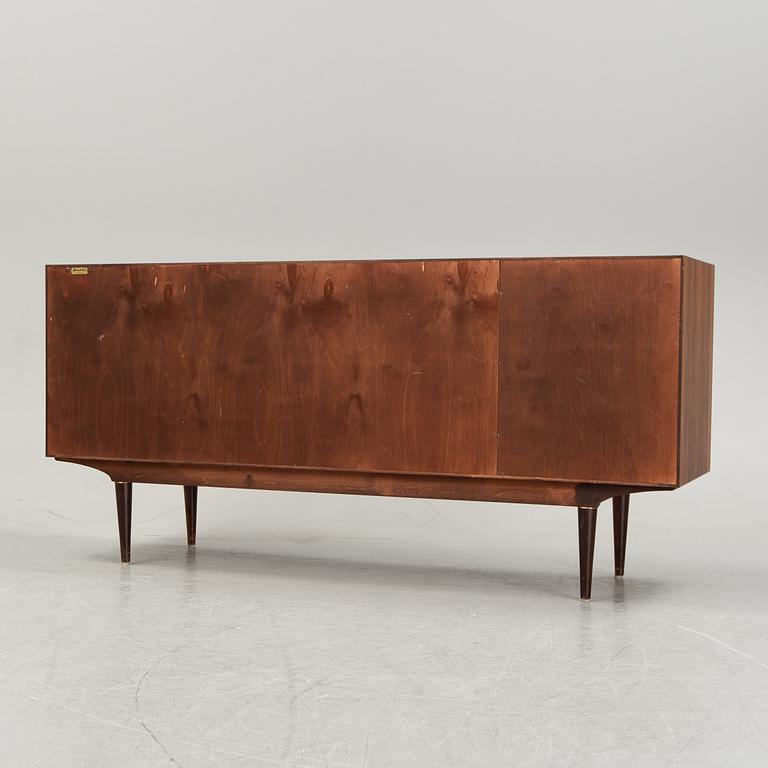 A 'Cortina' rosewood sideboard by Svante Skogh, Seffle Möbelfabrik, designed in 1956.