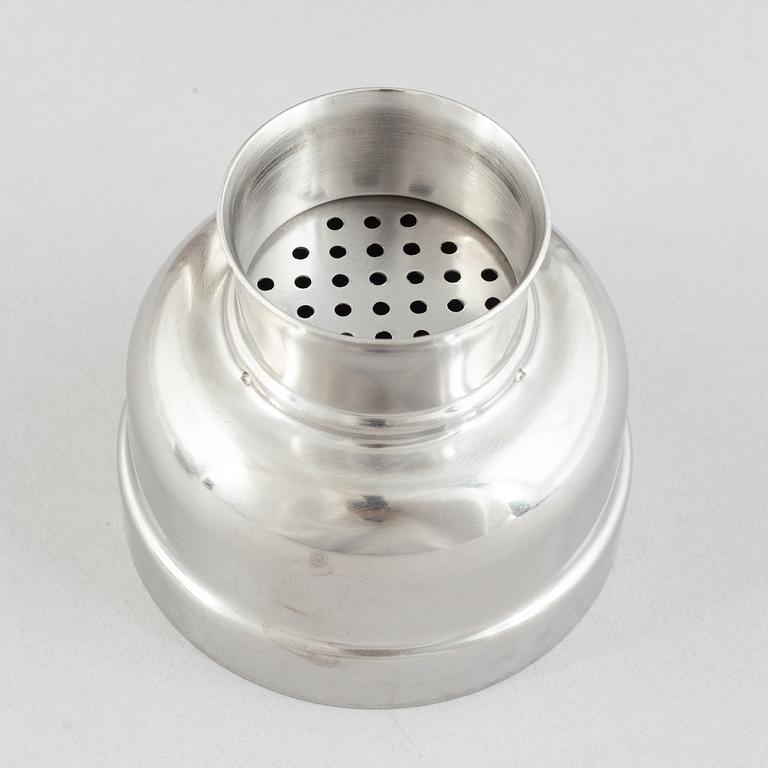 Folke Arström, besticksservis, 92 delar, samt bricka, såssnipa och shacker, rostfritt stål, "Thebe", Gense.