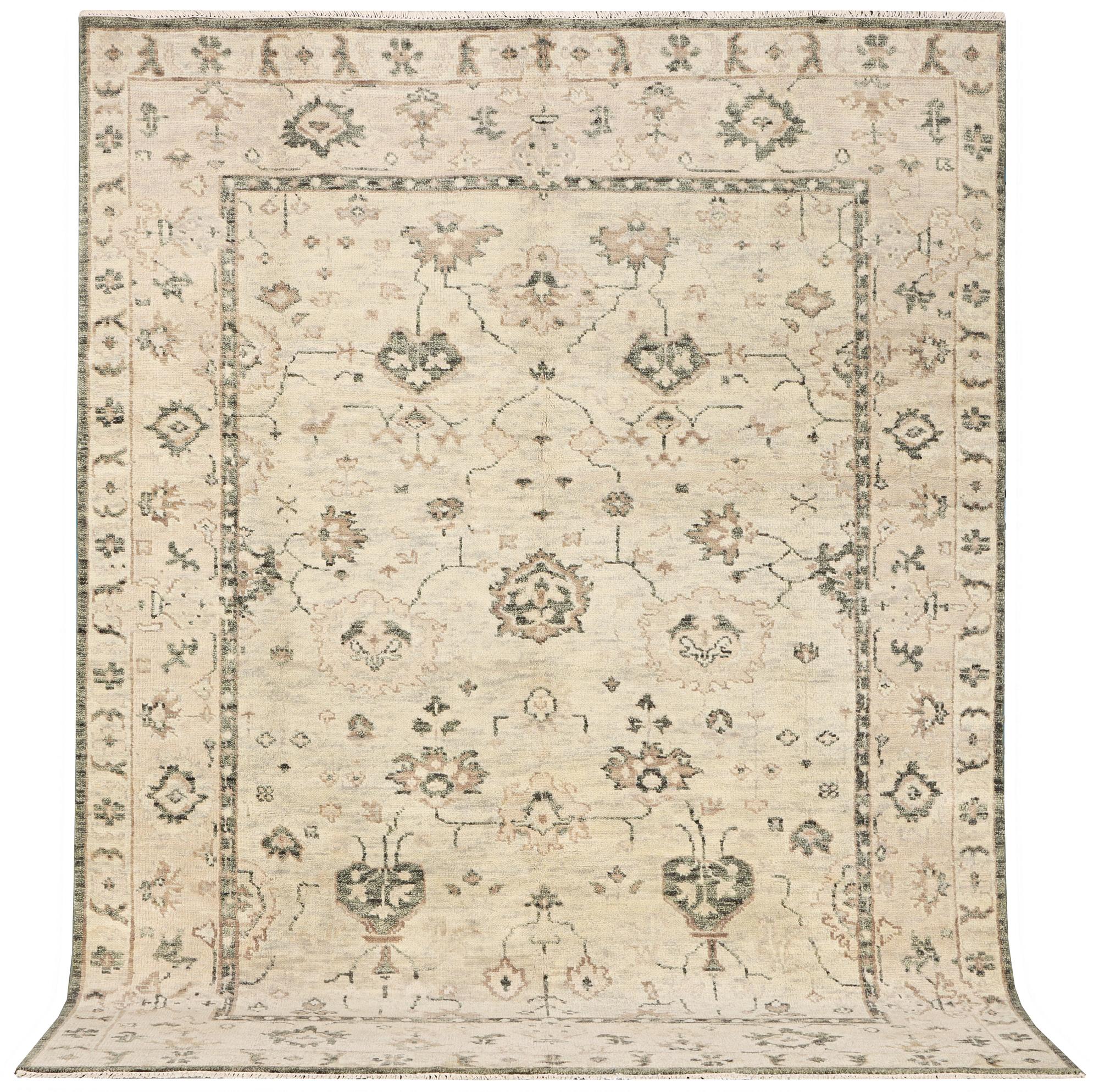 An oriental carpet with Mamluk-design, c. 360 x 280 cm.