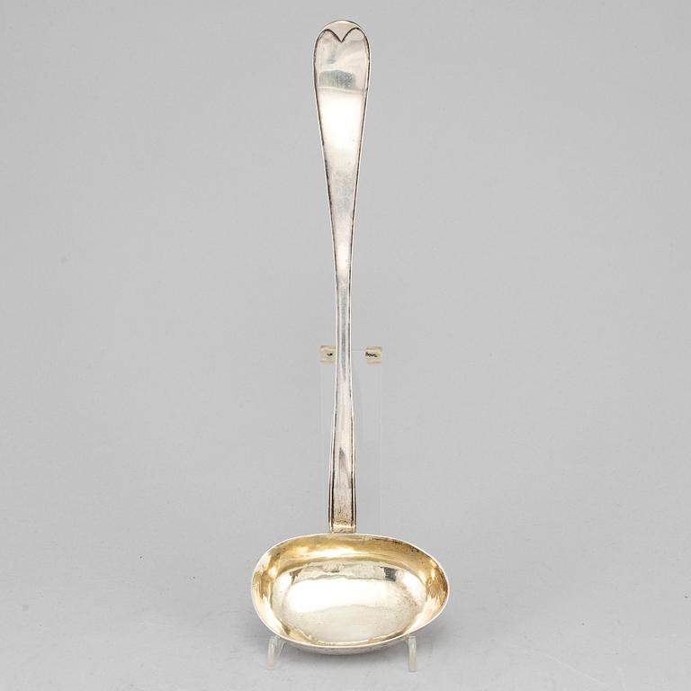 PEHR ZETHELIUS, soppslev, silver, Stockholm, 1796.