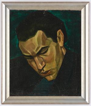 Gösta Sjögren (1800/1900-tal), Porträtt av en ung man.