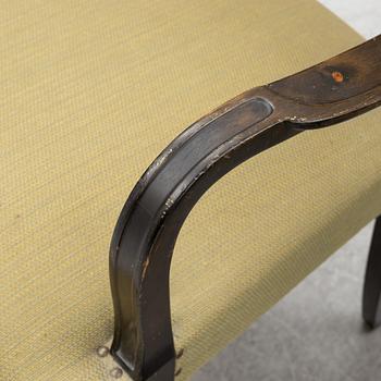 A pair of 'Rosenborg' Swedish Grace armchairs, Seffle Möbelfabrik, 1920s/30s.