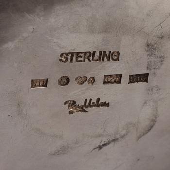 REY URBAN, a sterling silver bowl, Stockholm, 1981.