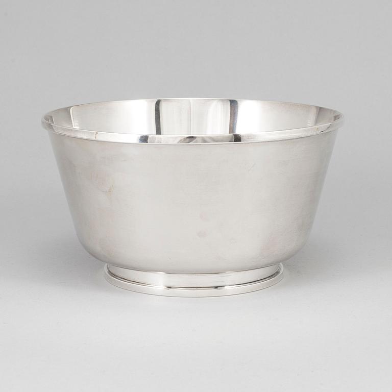 Håbes Atelje Ab, a sterling silver bowl, Göteborg 1961.