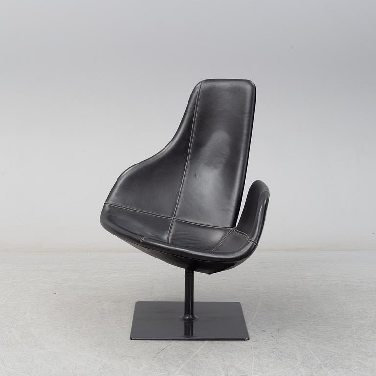 PATRICIA URQUIOLA, a 'Fjord' easy chair from Moroso, Italy. 21st Century.