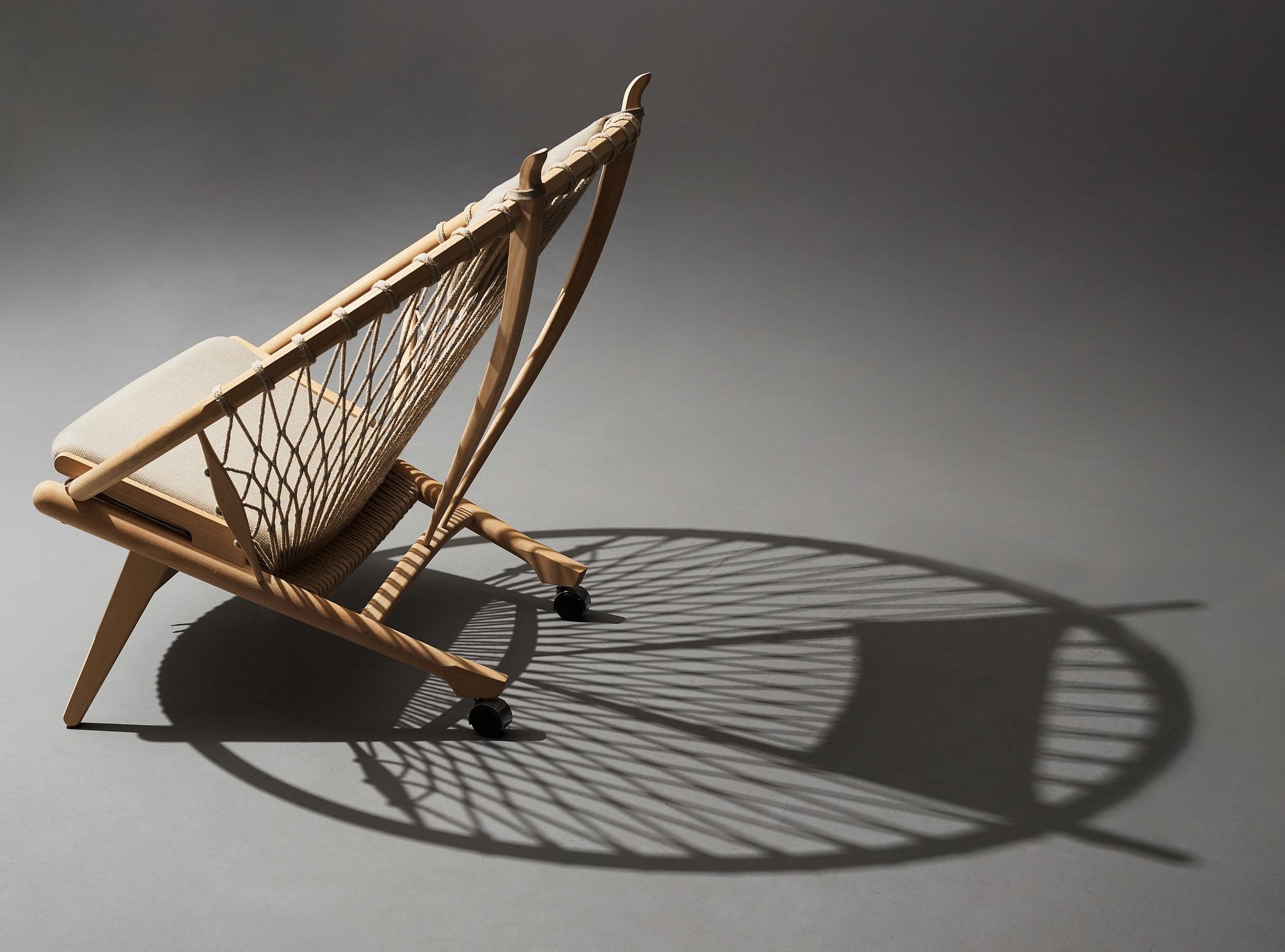 HANS J WEGNER, an easy chair, "Cirkelstolen", "PP130", P.P møbler, Denmark, 2006.