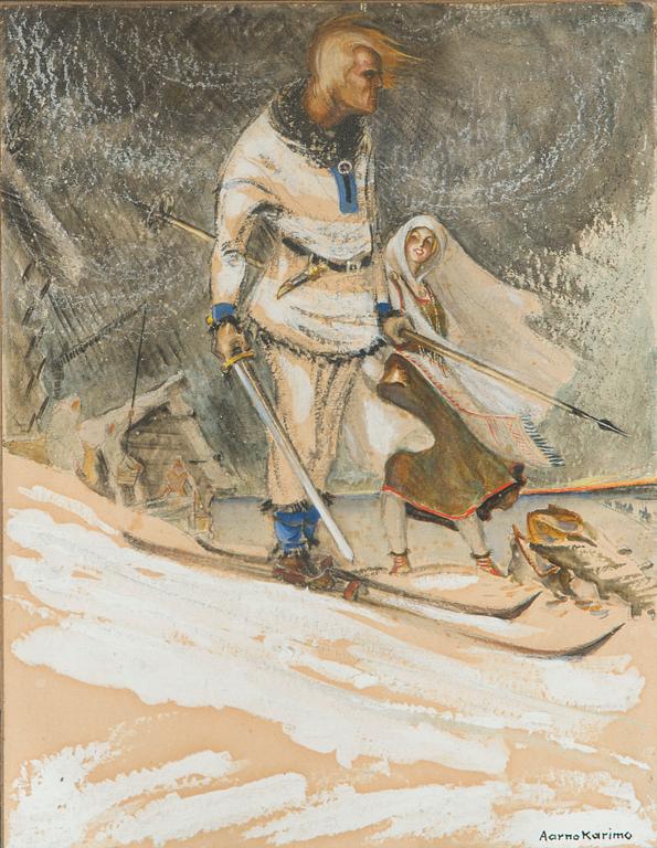 Aarno Karimo, Mytologinen aihe.