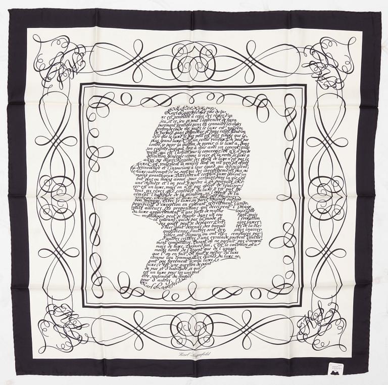 SCARF, Karl Lagerfeld.