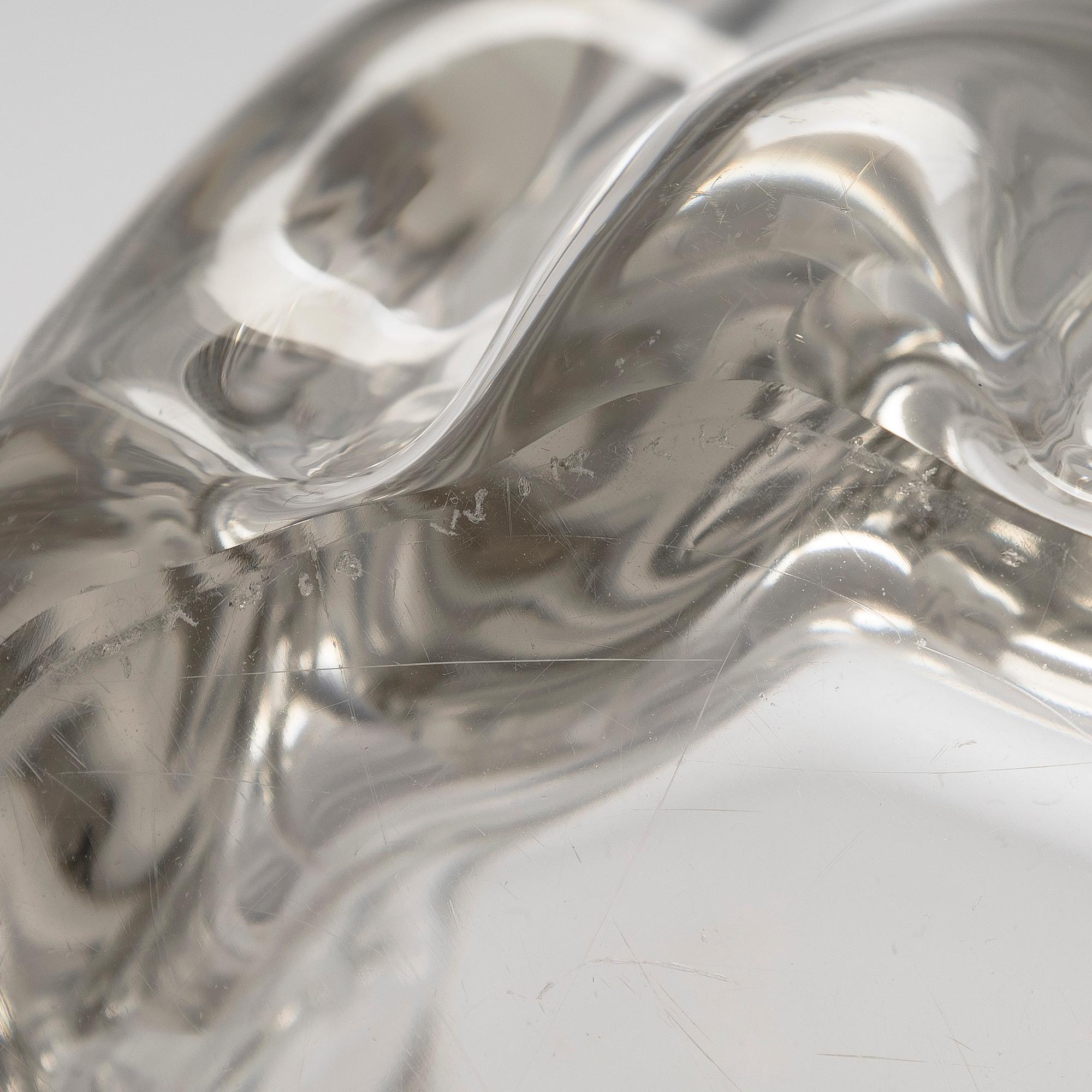 Tapio Wirkkala, vaser, 2 st, "Kalvolan kanto" (Stubbe), signerade Tapio Wirkkala 3241.