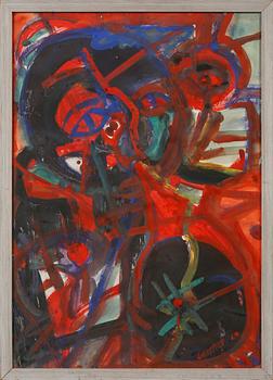HERBERT GENTRY, gouache, signerad och daterad 69.