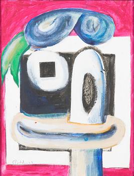 Erkki Pirtola, oil on board, signed and dated -91.