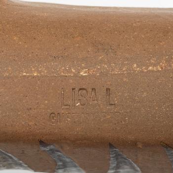 Lisa Larson, figurin, "Tiger", ur serien "Afrika", Gustavsberg, i produktion 1965-75.