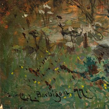 Carl Larsson, "Åsnekärra i Barbizon".