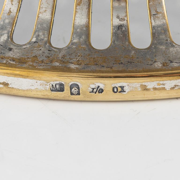 WMF, basket, new silver, first half of the 20th century.