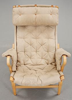 FÅTÖLJ, "Pernilla", Bruno Mathsson, DUX, 1900-talets andra hälft.