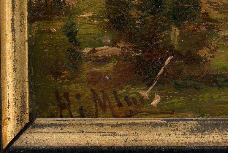 Hjalmar Munsterhjelm, BOAT ON THE SHORE.