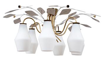 311. Paavo Tynell, A SIX-LIGHT CEILING LAMP.