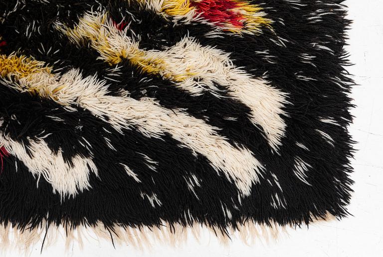 A carpet, knotted pile, ca 200 x 143 cm.