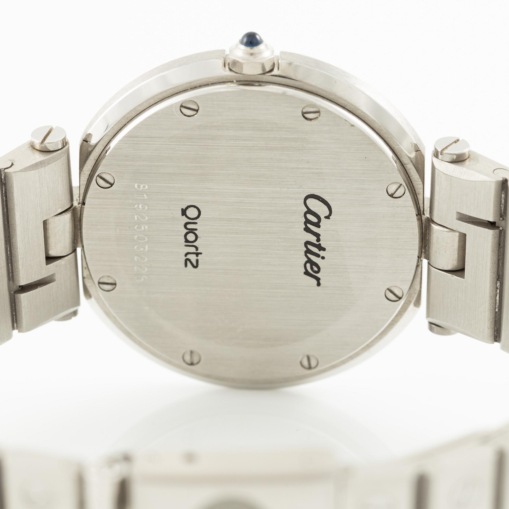 Cartier, Santos VLC, wristwatch, 32.5 mm.