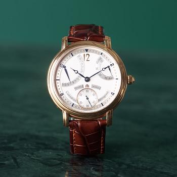 MAURICE LACROIX, Masterpiece Collection, Calendrier Rétrograde, armbandsur, 43 mm.