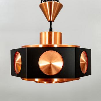Birger Hammerstad, Ceiling lamp, copper, Model 367/68.