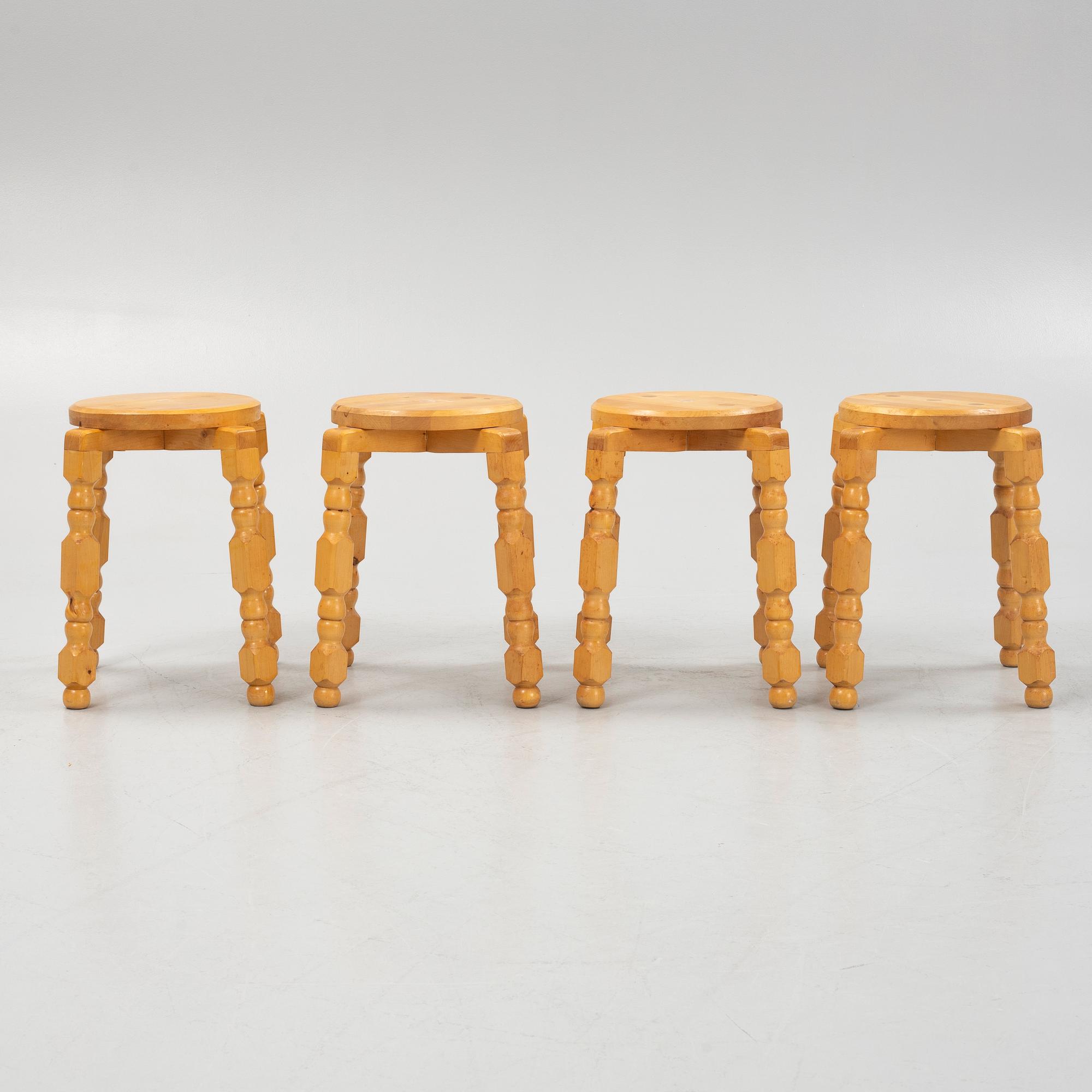 Pallar, 4 st, 1900-talets slut.