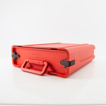 Ettore Sottsass, typewriter, "Valentine", Olivetti, Italy.