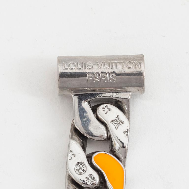 Louis Vuitton, a 'Chain Link' bracelet designed by Virgil Abloh.