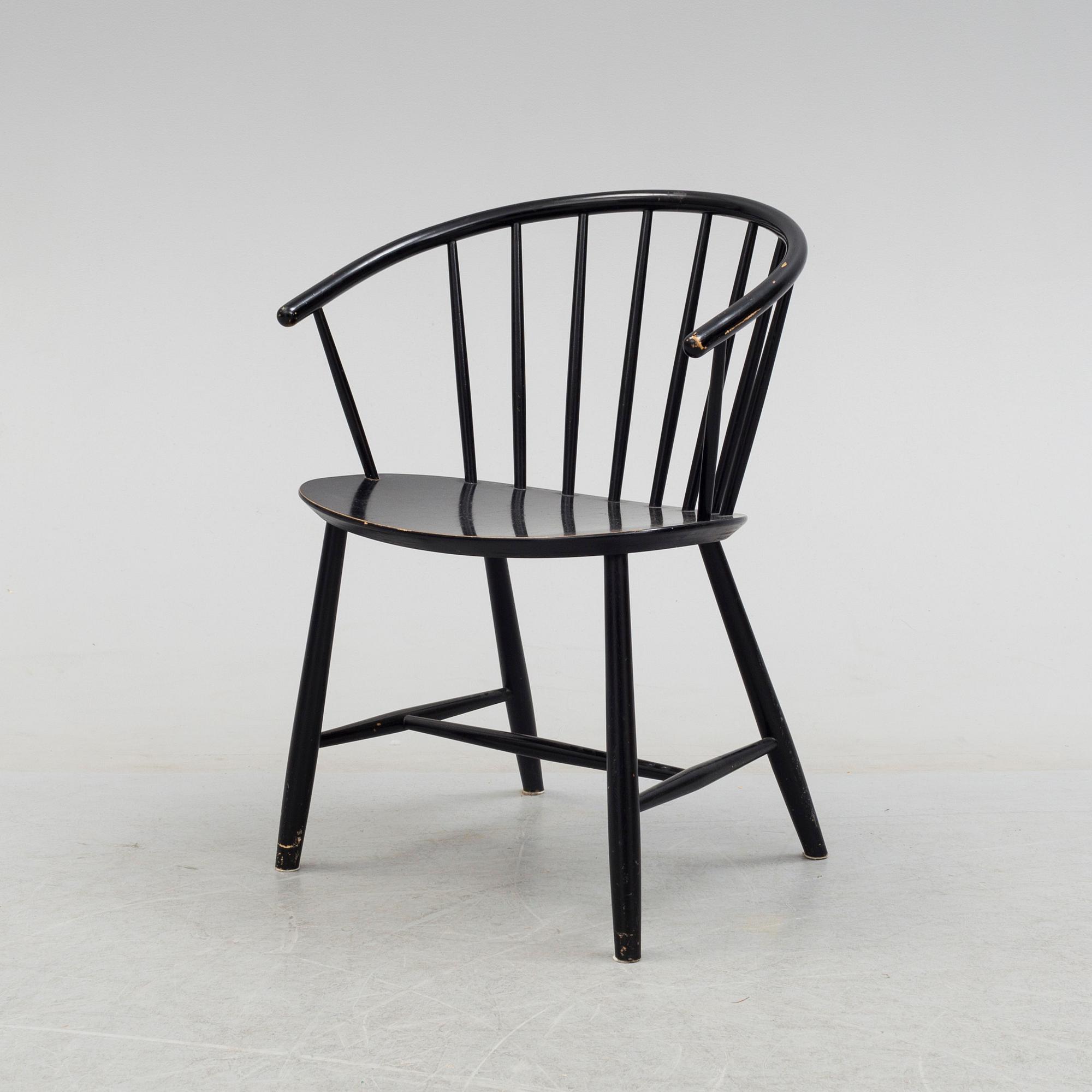 EJVIND A. JOHANSSON, armchair, "J64", FDB Möbler, Denmark.