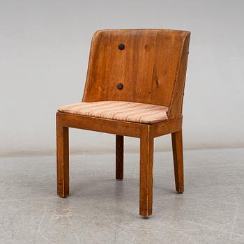 AXEL EINAR HJORTH, a 'Lovö' pine chair from Nordiska Kompaniet.